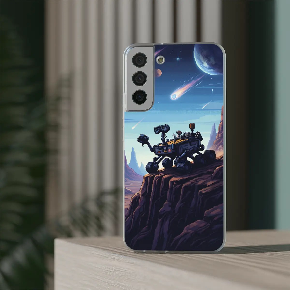 Alien Rover Trek Flexi Phone Case Alien Rover Trek Flexi Phone Case