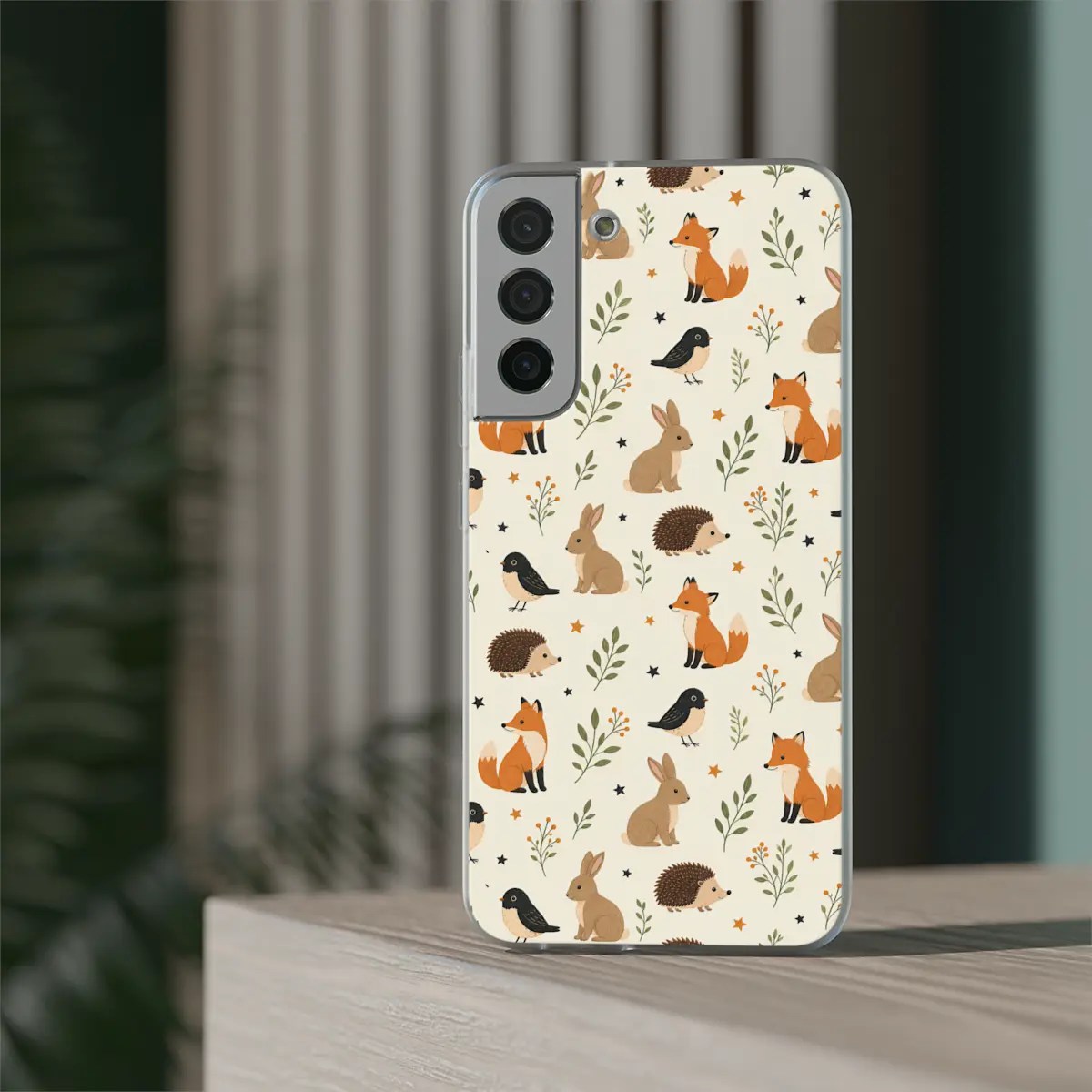 Animal Scatter Flexi Phone Case Animal Scatter Flexi Phone Case
