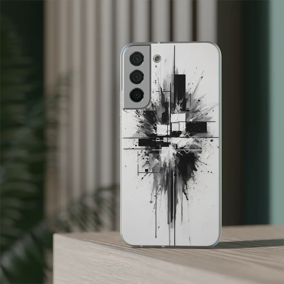 Geo Block Flow Flexi Phone Case Geo Block Flow Flexi Phone Case