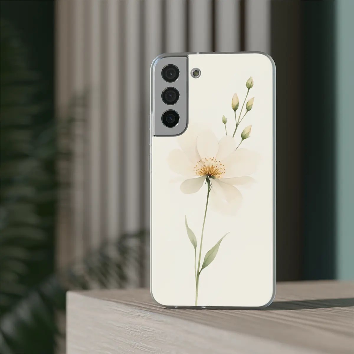 Minimal Botanical Flexi Phone Case Minimal Botanical Flexi Phone Case
