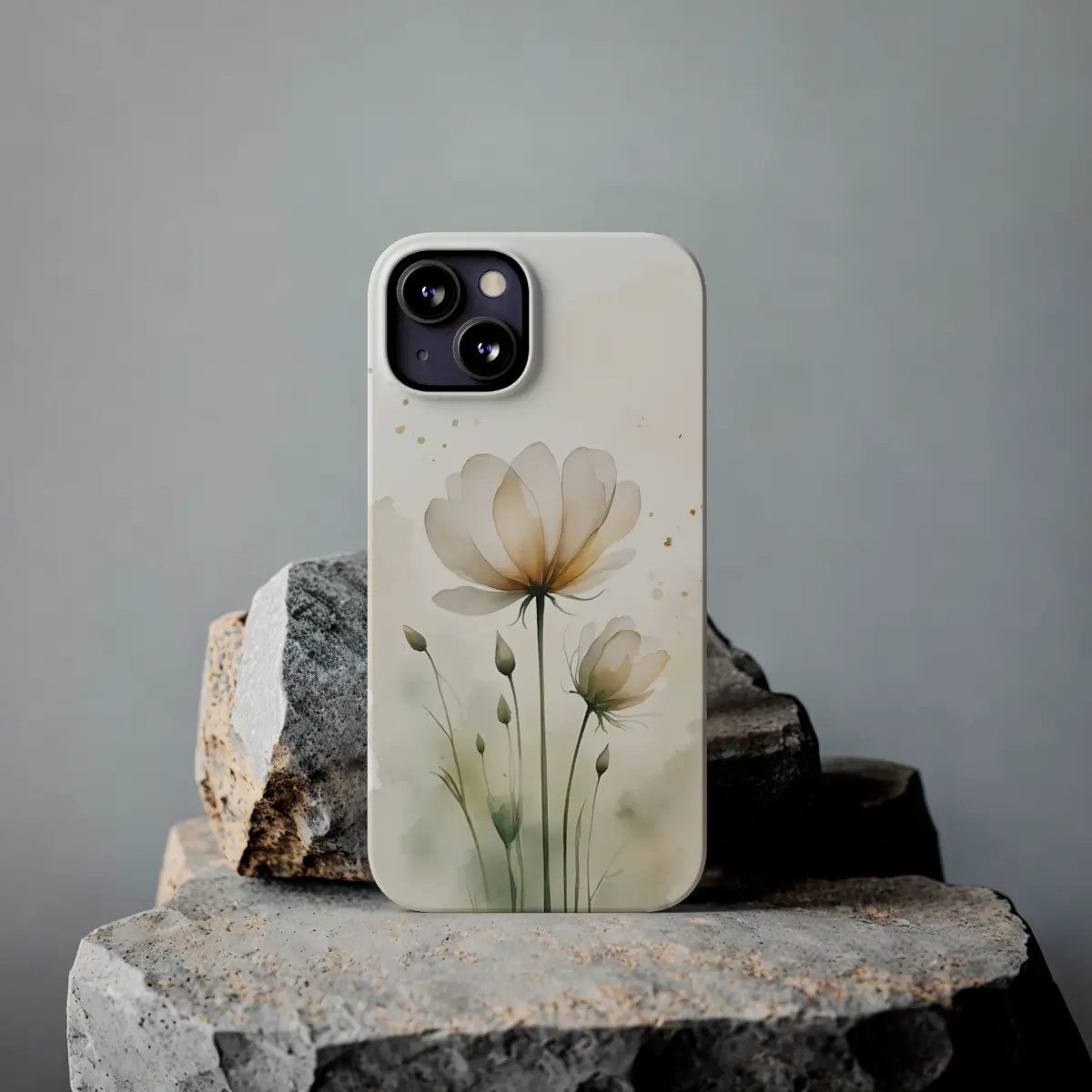 Minimal Botanical Slim Phone Case Minimal Botanical Slim Phone Case