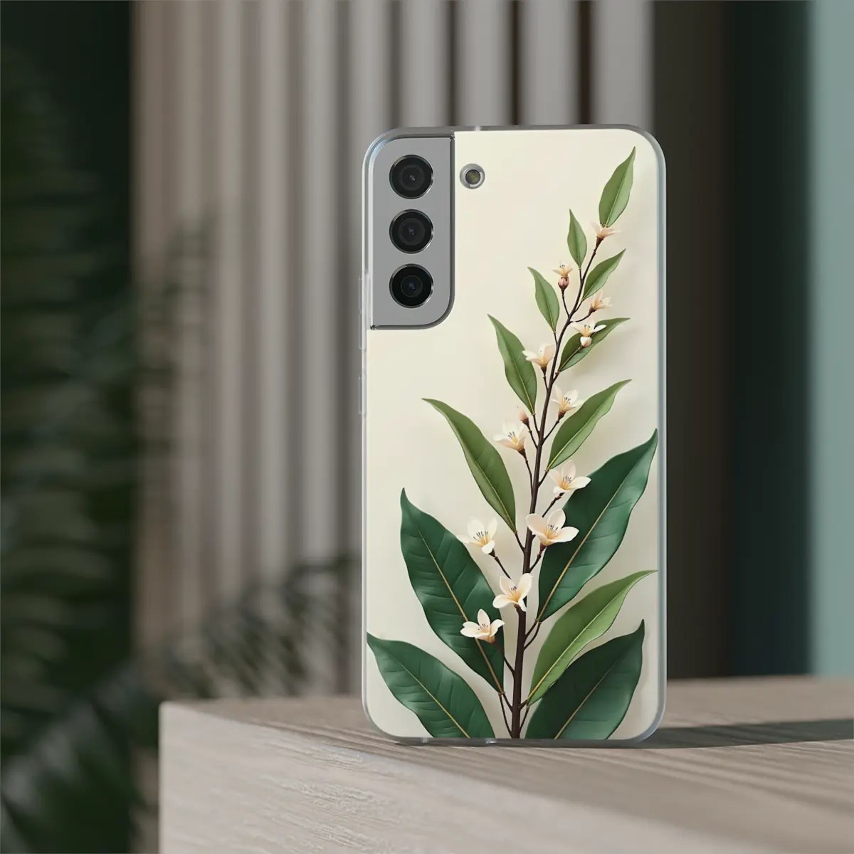 Botanical Cascade Flexi Phone Case Botanical Cascade Flexi Phone Case