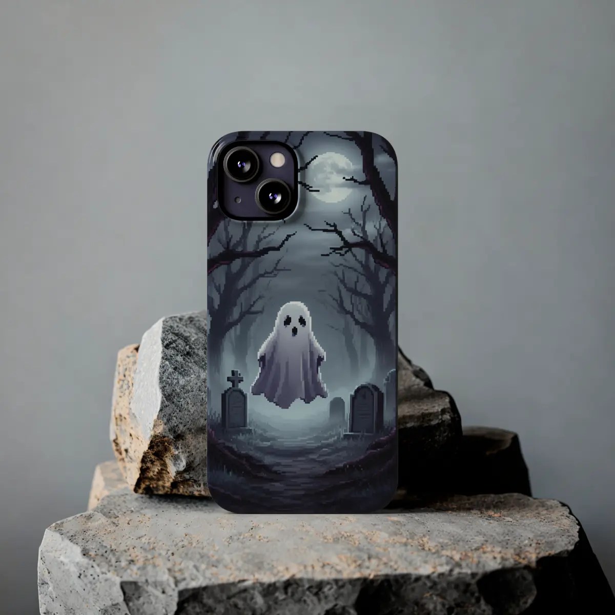 Ghost Moon Path Slim Phone Case Ghost Moon Path Slim Phone Case