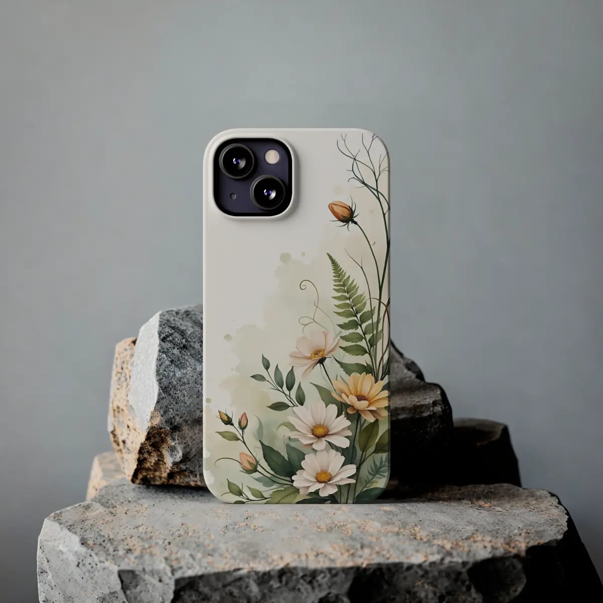 Botanical Frame Slim Phone Case Botanical Frame Slim Phone Case
