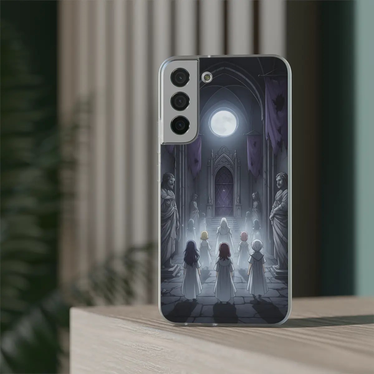 Ghostly Throne Hall Flexi Phone Case Ghostly Throne Hall Flexi Phone Case