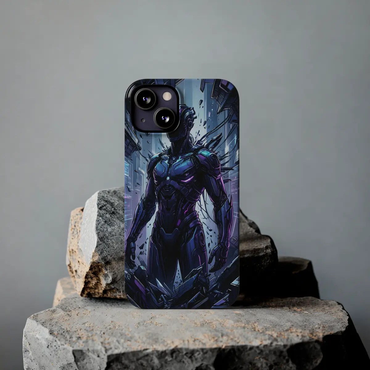 Glitch Figure Slim Phone Case Glitch Figure Slim Phone Case