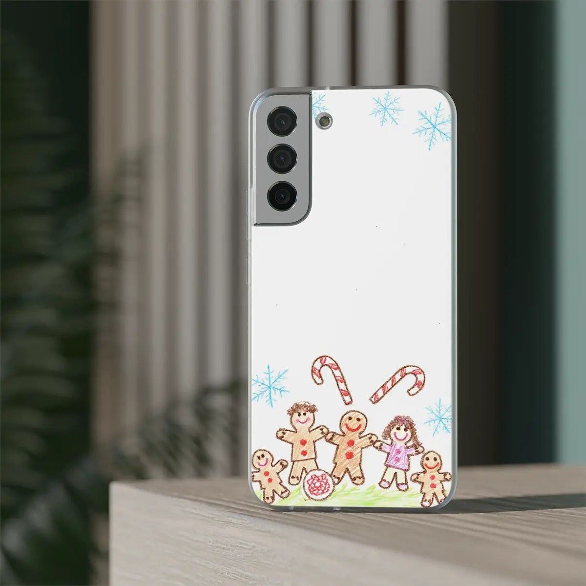 Gingerbread Cheer Flexi Phone Case Gingerbread Cheer Flexi Phone Case