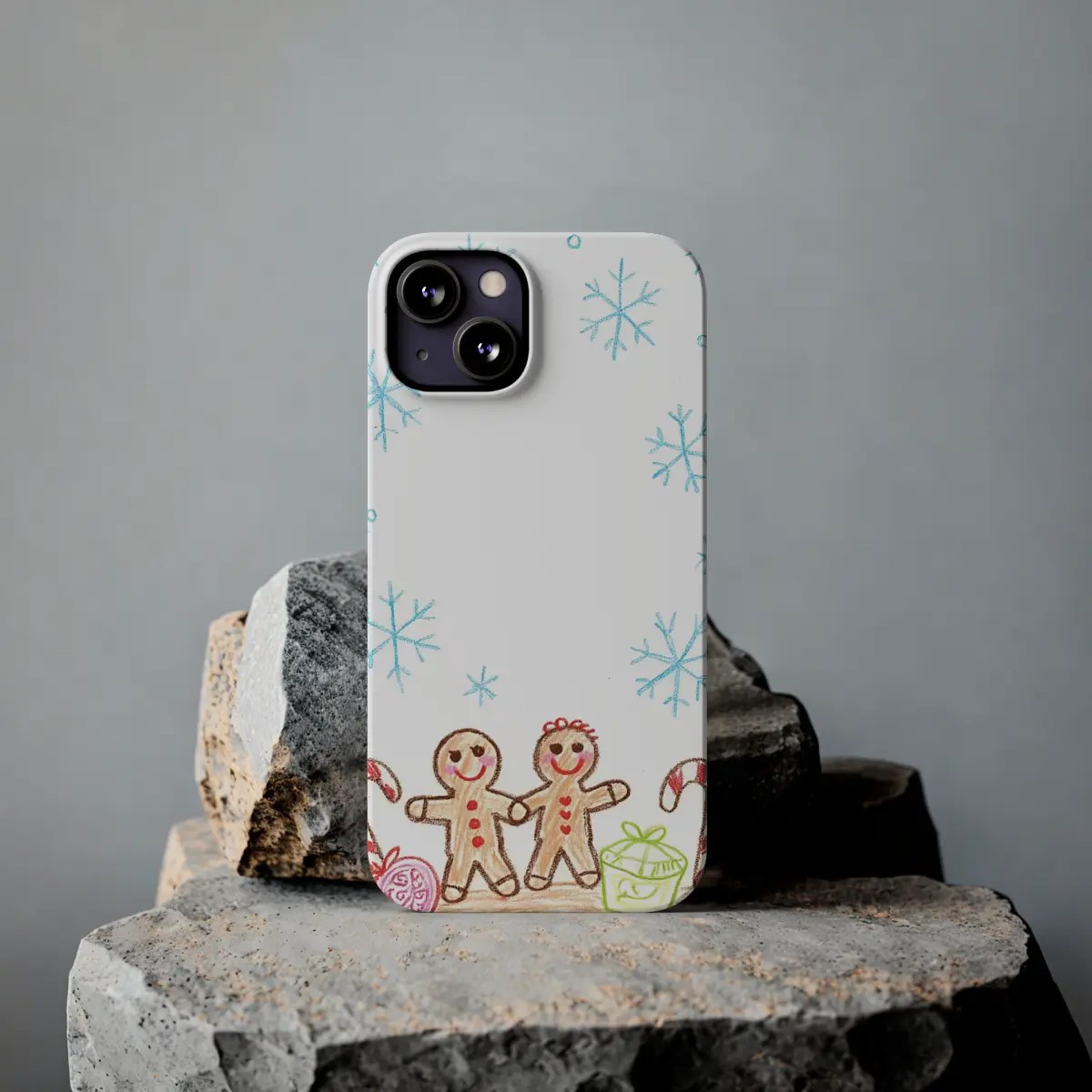 Gingerbread Cheer Slim Phone Case Gingerbread Cheer Slim Phone Case