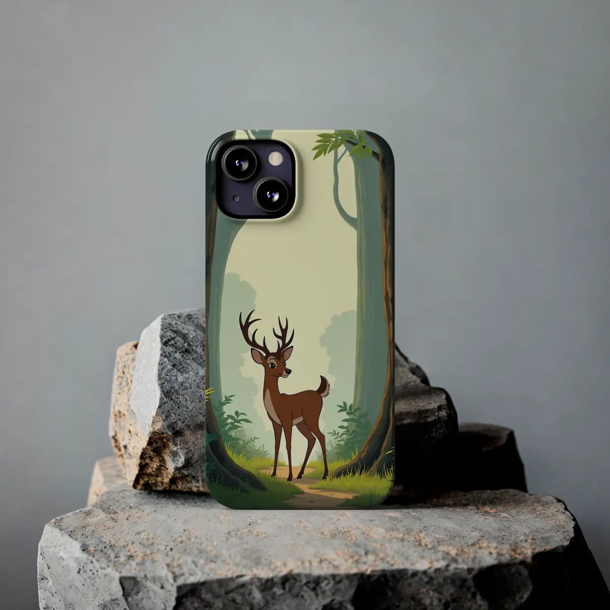 Deer Clearing Slim Phone Case Deer Clearing Slim Phone Case