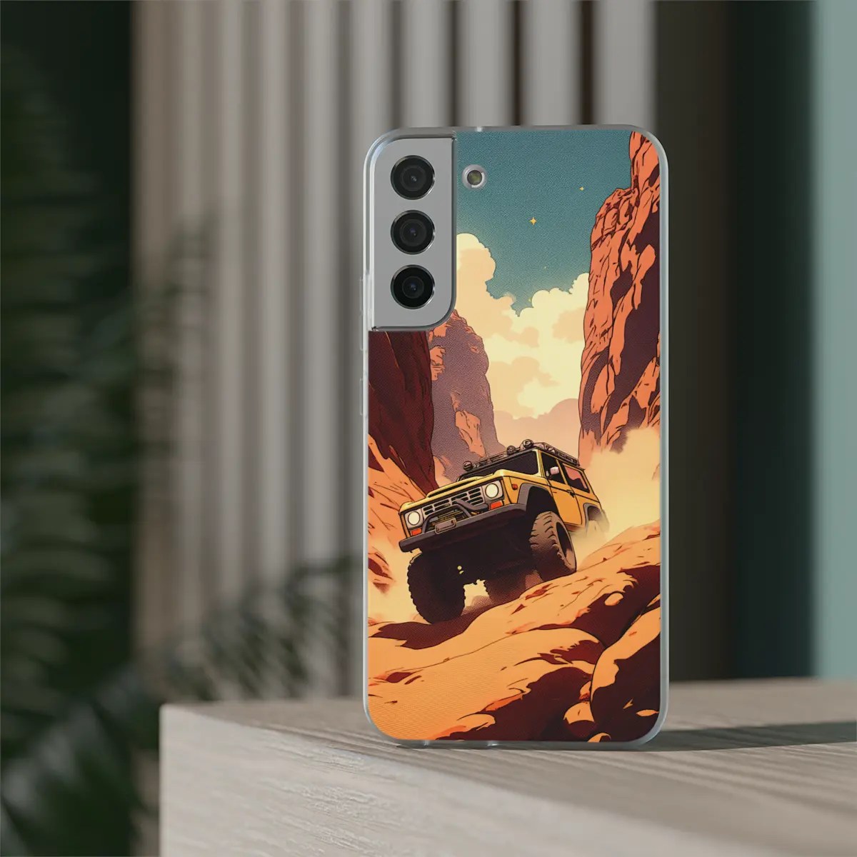 Desert Trail Run Flexi Phone Case Desert Trail Run Flexi Phone Case