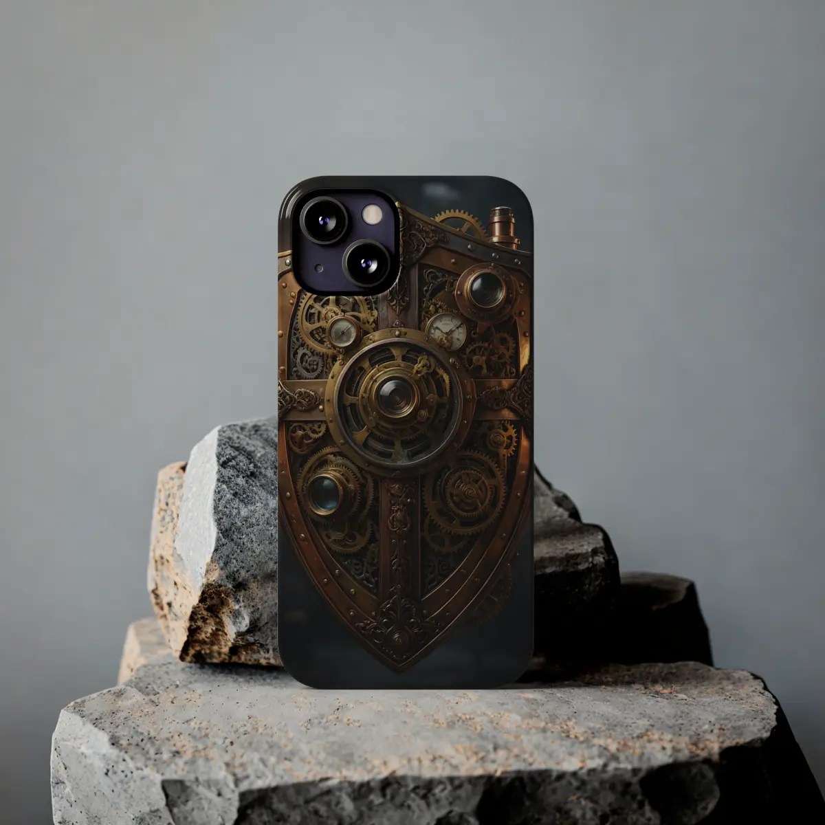 Brass Shield Slim Phone Case Brass Shield Slim Phone Case