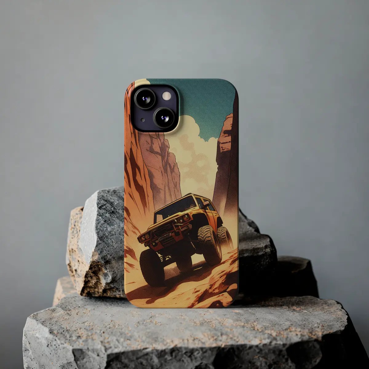 Desert Trail Run Slim Phone Case Desert Trail Run Slim Phone Case
