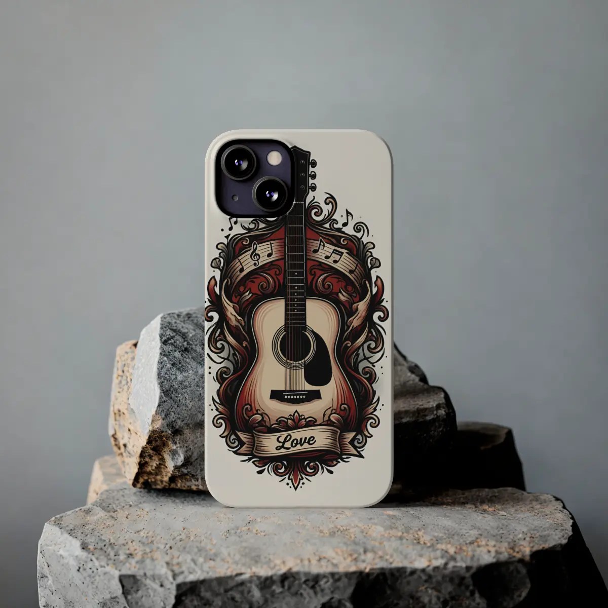 Guitar Love Flash Slim Phone Case Guitar Love Flash Slim Phone Case