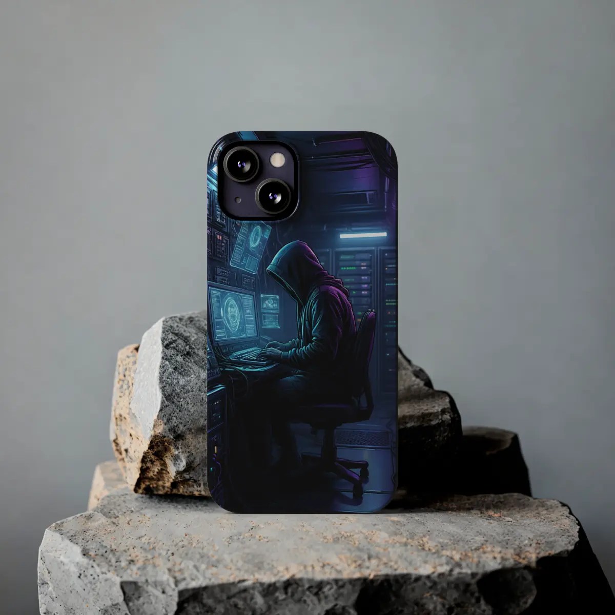 Hacker Glow Slim Phone Case Hacker Glow Slim Phone Case