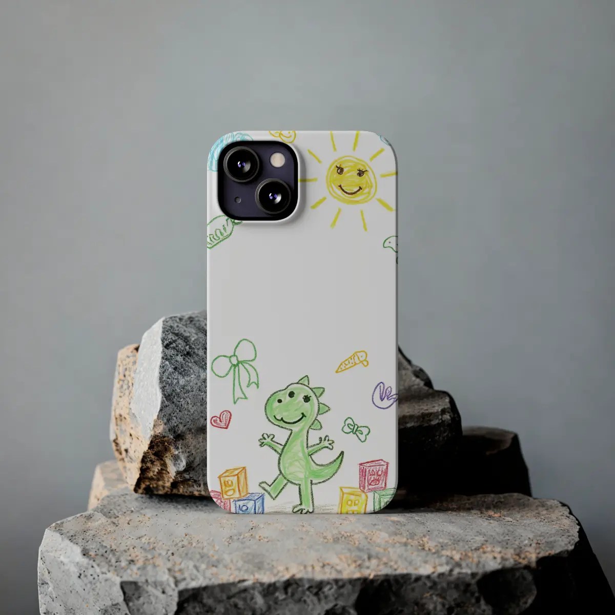 Dino Bow Fun Slim Phone Case Dino Bow Fun Slim Phone Case