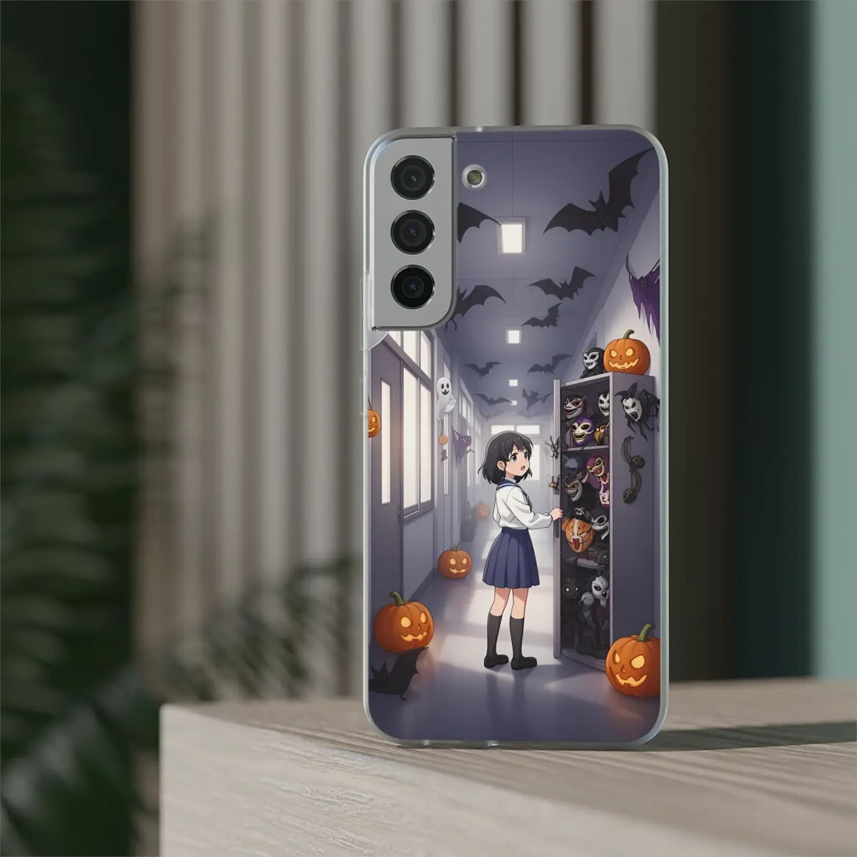 Halloween Hallway Flexi Phone Case Halloween Hallway Flexi Phone Case