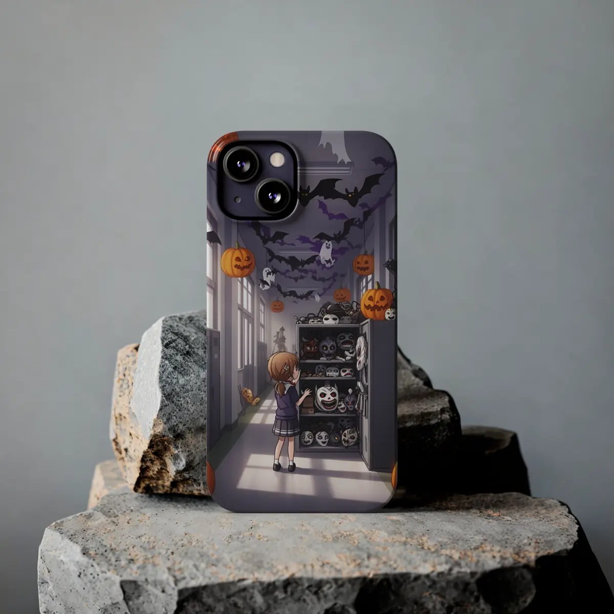 Halloween Hallway Slim Phone Case Halloween Hallway Slim Phone Case