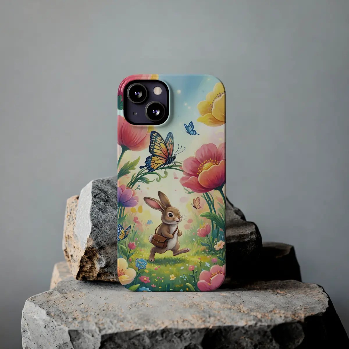 Bunny Bloom Day Slim Phone Case Bunny Bloom Day Slim Phone Case