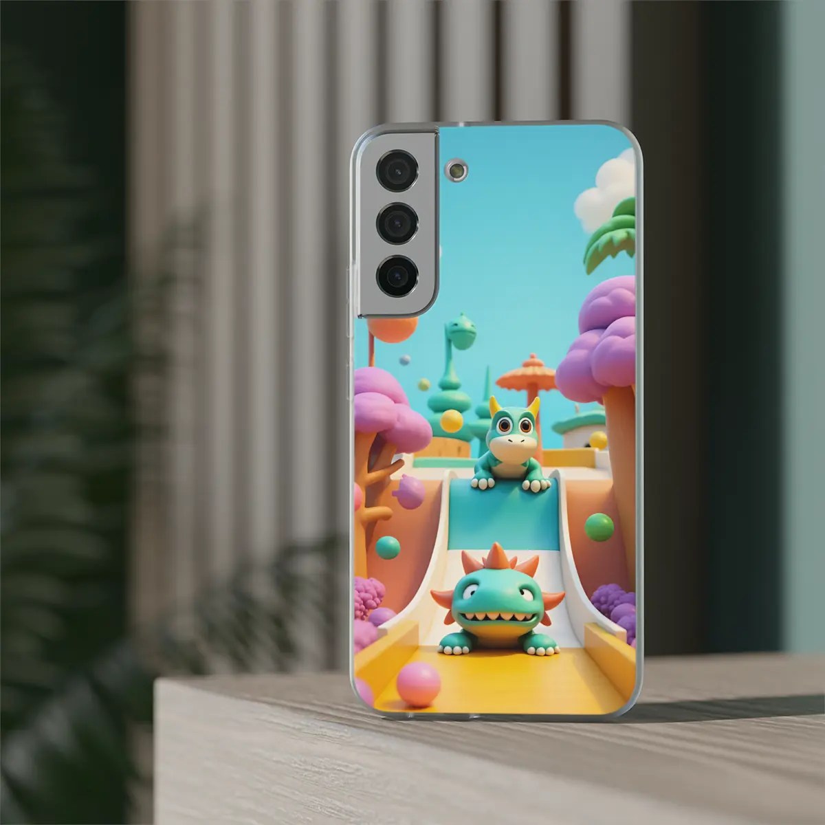 Dino Play Park Flexi Phone Case Dino Play Park Flexi Phone Case