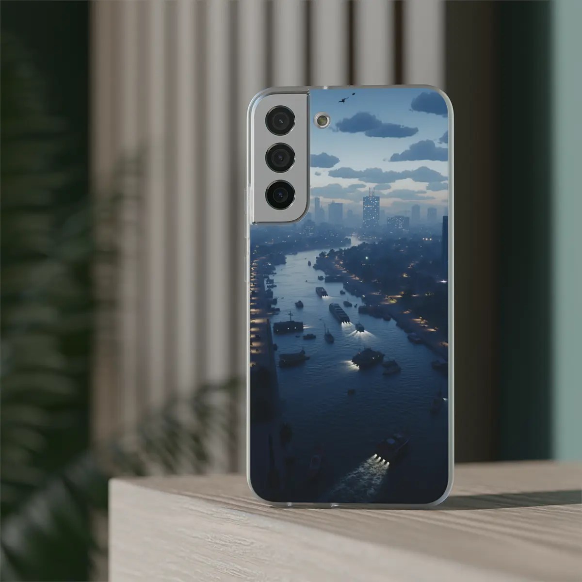 Harbor Dusk Flexi Phone Case Harbor Dusk Flexi Phone Case