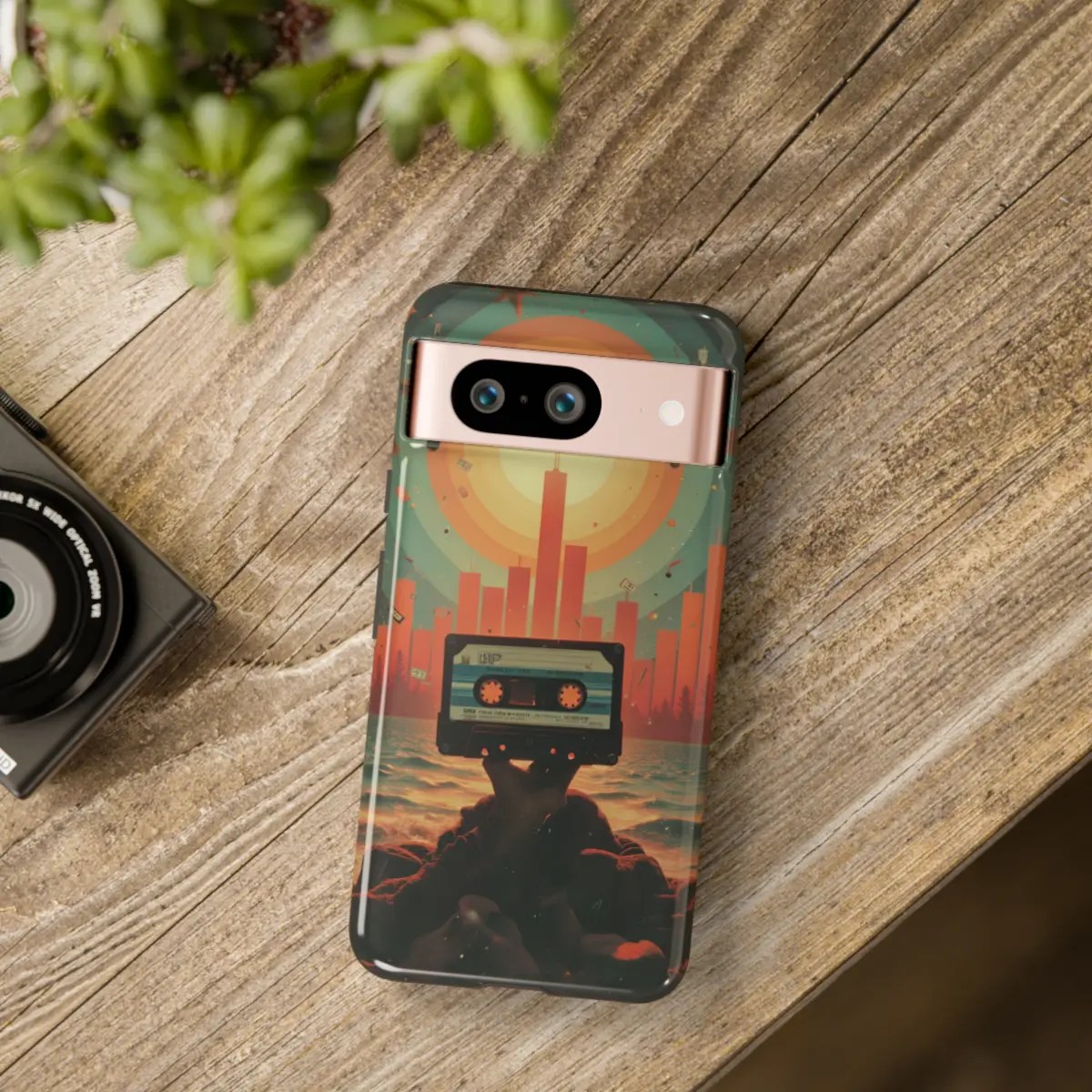 Cassette GlowTough Phone Case Cassette GlowTough Phone Case