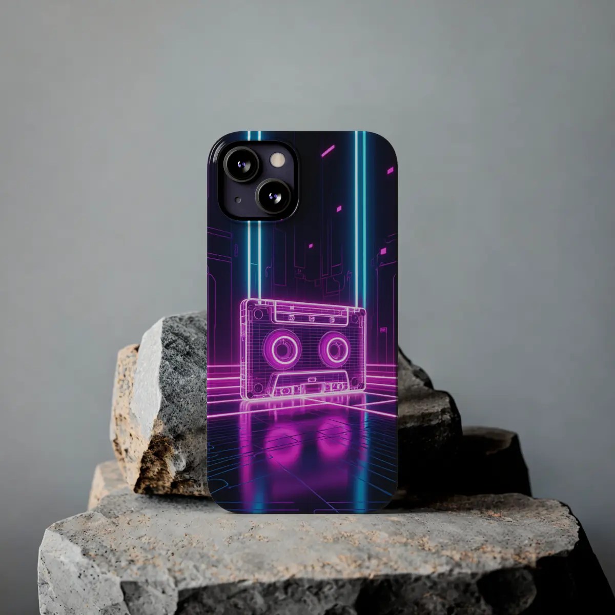 Cassette Neon Slim Phone Case Cassette Neon Slim Phone Case