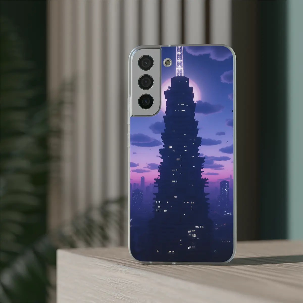 Dusk Skyline Flexi Phone Case Dusk Skyline Flexi Phone Case