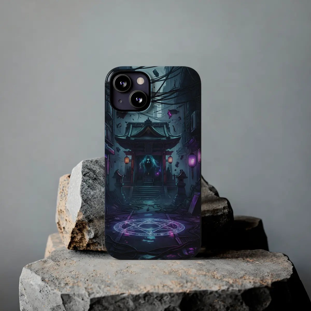 Haunted Alley Slim Phone Case Haunted Alley Slim Phone Case