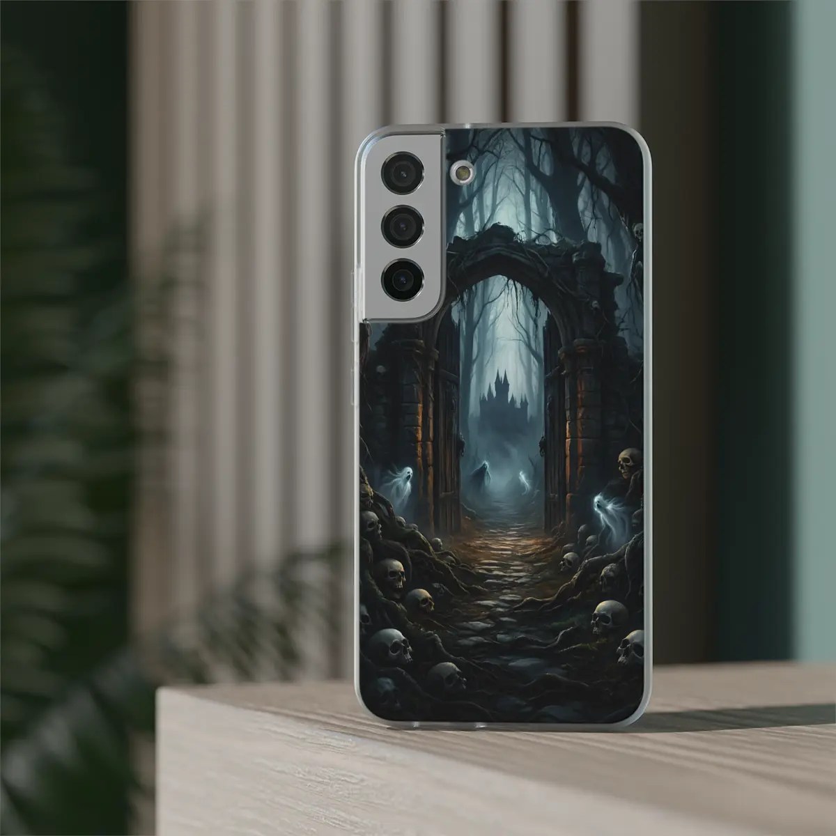 Haunted Gate Path Flexi Phone Case Haunted Gate Path Flexi Phone Case