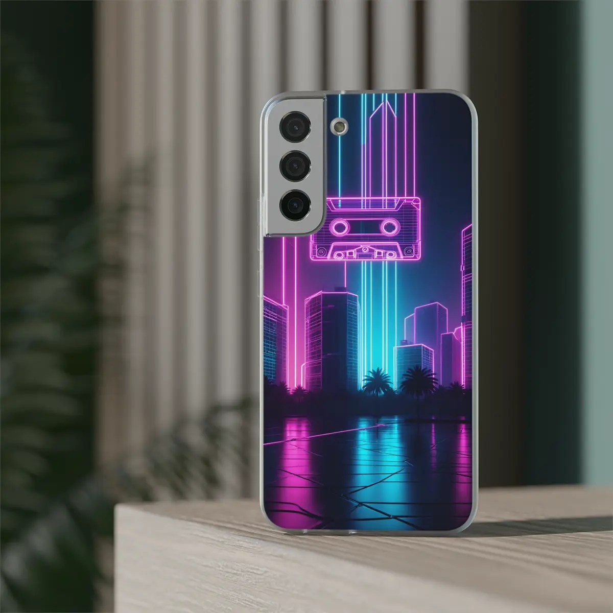 Cassette Skyline Flexi Phone Case Cassette Skyline Flexi Phone Case