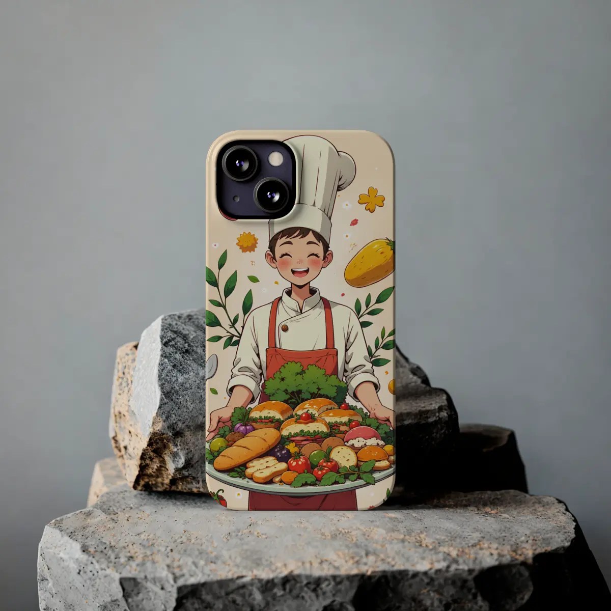 Chef Platter Fun Slim Phone Case Chef Platter Fun Slim Phone Case