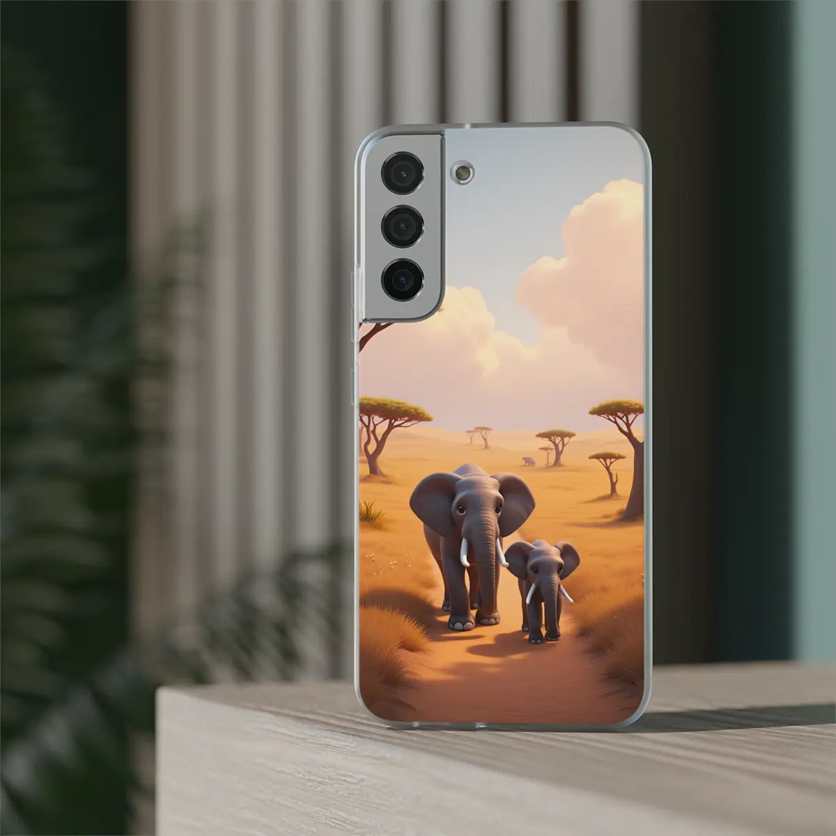 Elephant Trail Flexi Phone Case Elephant Trail Flexi Phone Case
