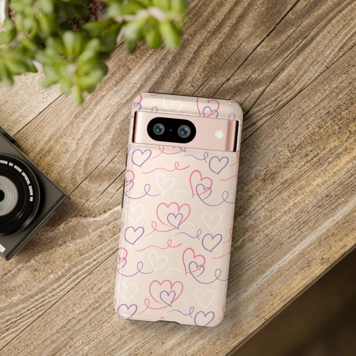 Heart Loop PatternTough Phone Case Heart Loop PatternTough Phone Case