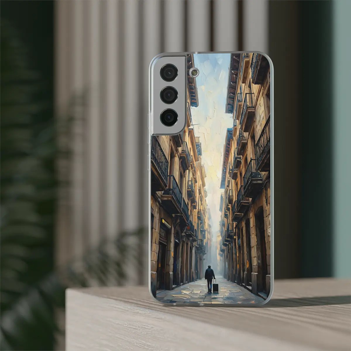 City Arrival Flexi Phone Case City Arrival Flexi Phone Case