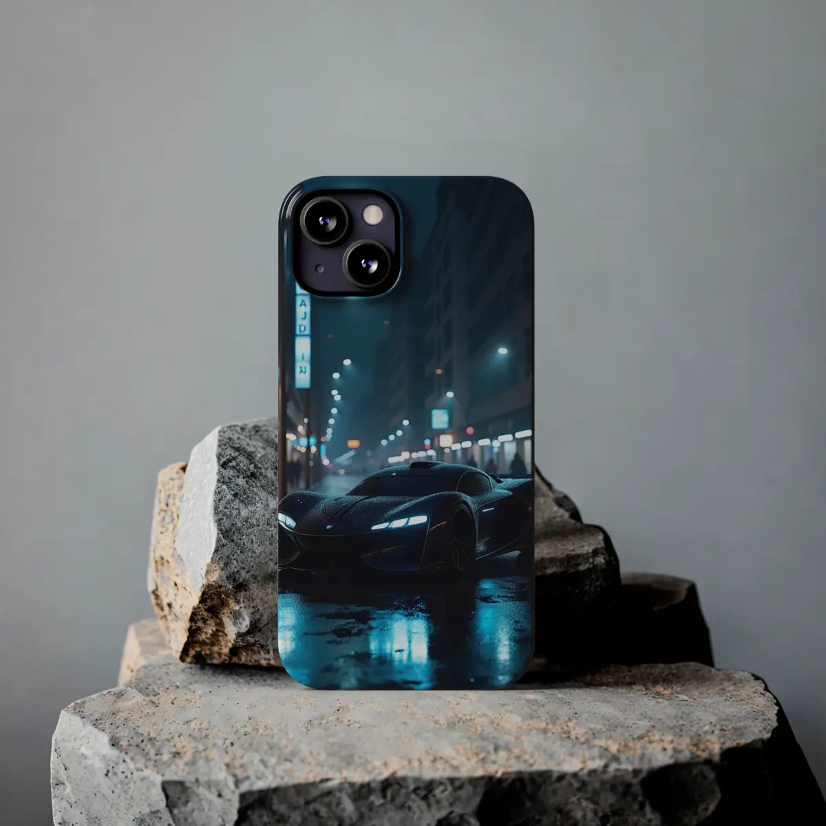 City Car Glow Slim Phone Case City Car Glow Slim Phone Case