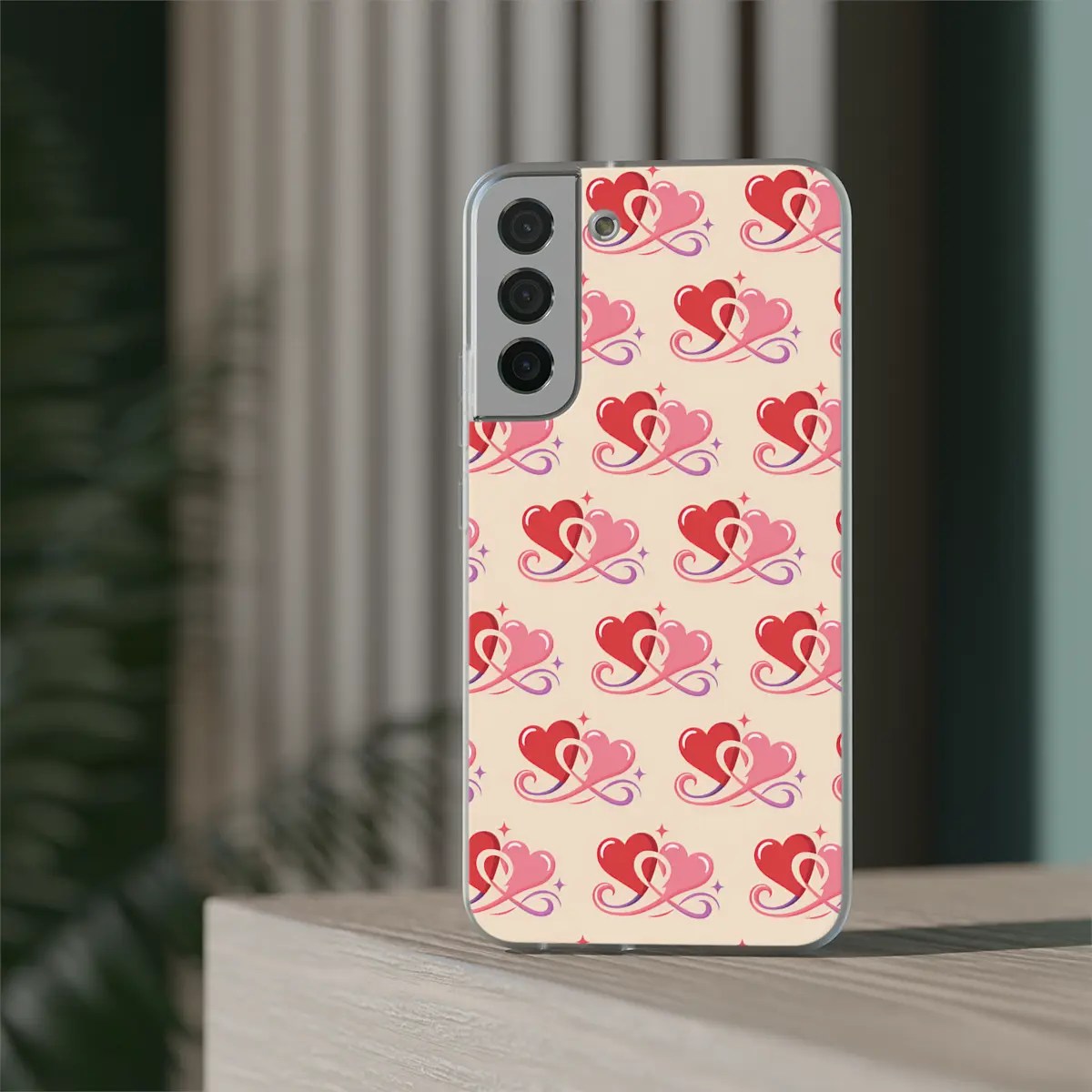 Heart Swirl Flexi Phone Case Heart Swirl Flexi Phone Case