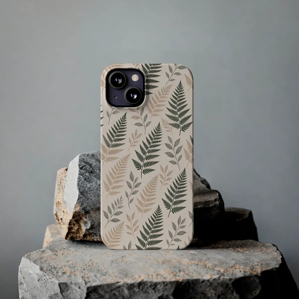 Fern Leaf Repeat Slim Phone Case Fern Leaf Repeat Slim Phone Case