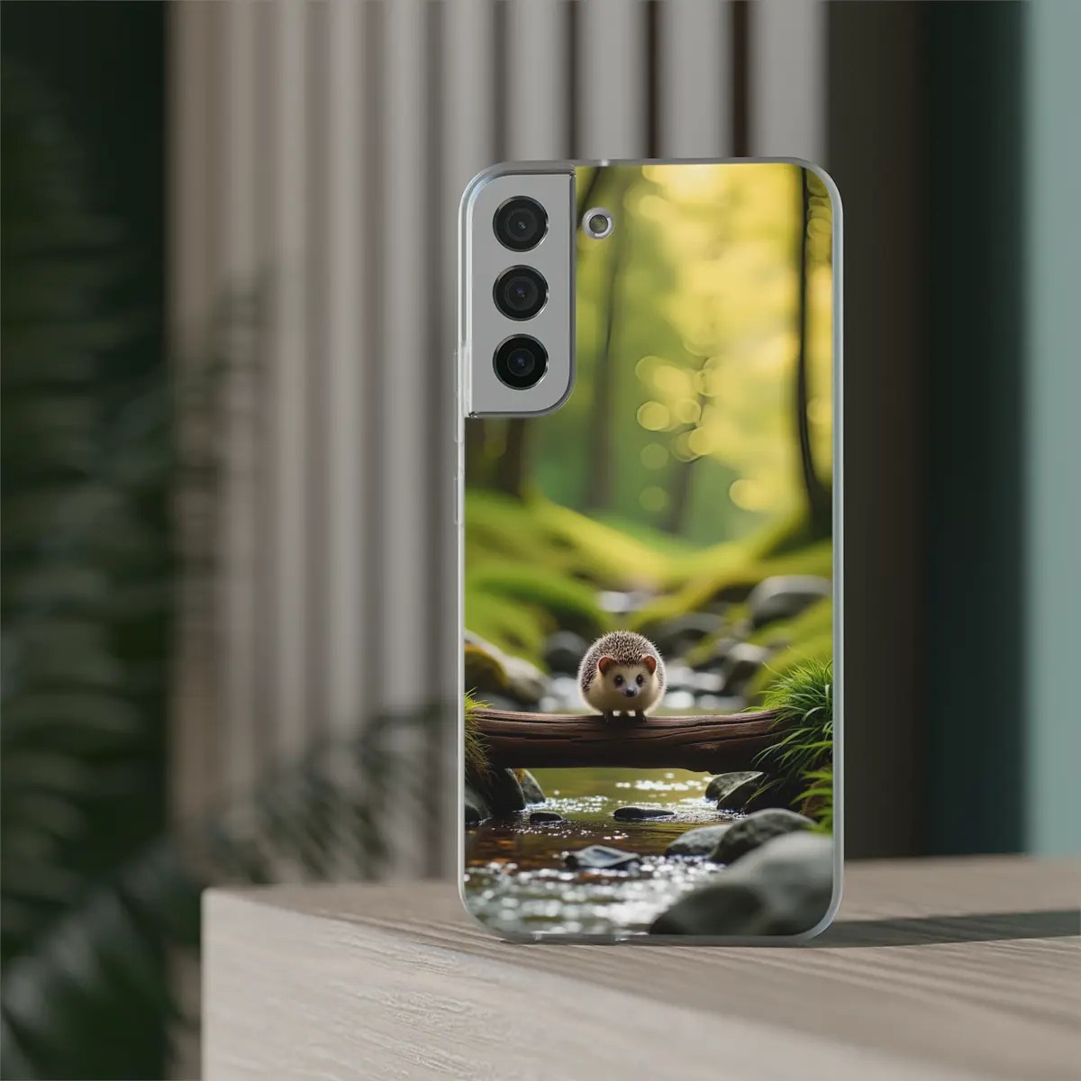 Hedgehog Crossing Flexi Phone Case Hedgehog Crossing Flexi Phone Case