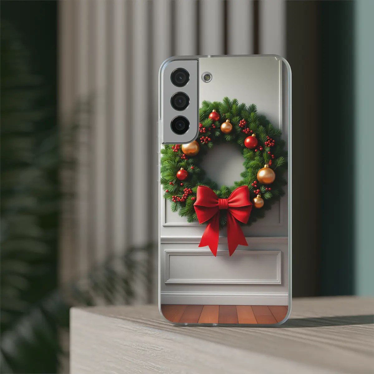 Festive Wreath Flexi Phone Case Festive Wreath Flexi Phone Case