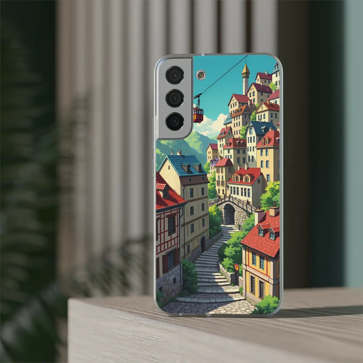 Hill Town Route Flexi Phone Case Hill Town Route Flexi Phone Case