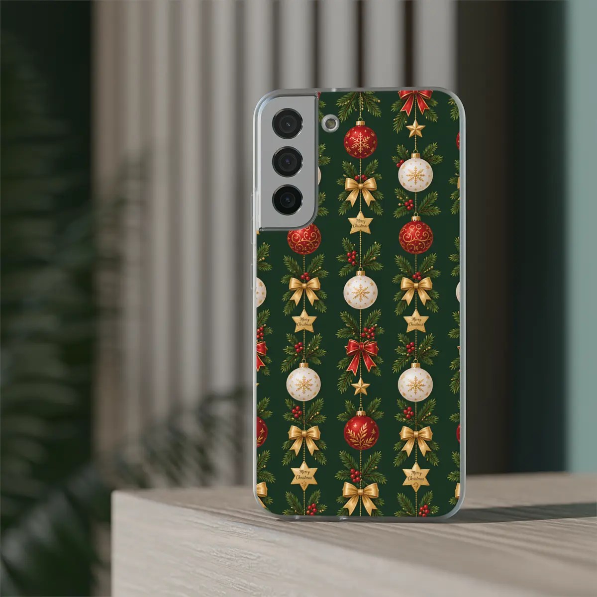 Holiday Ornaments Flexi Phone Case Holiday Ornaments Flexi Phone Case
