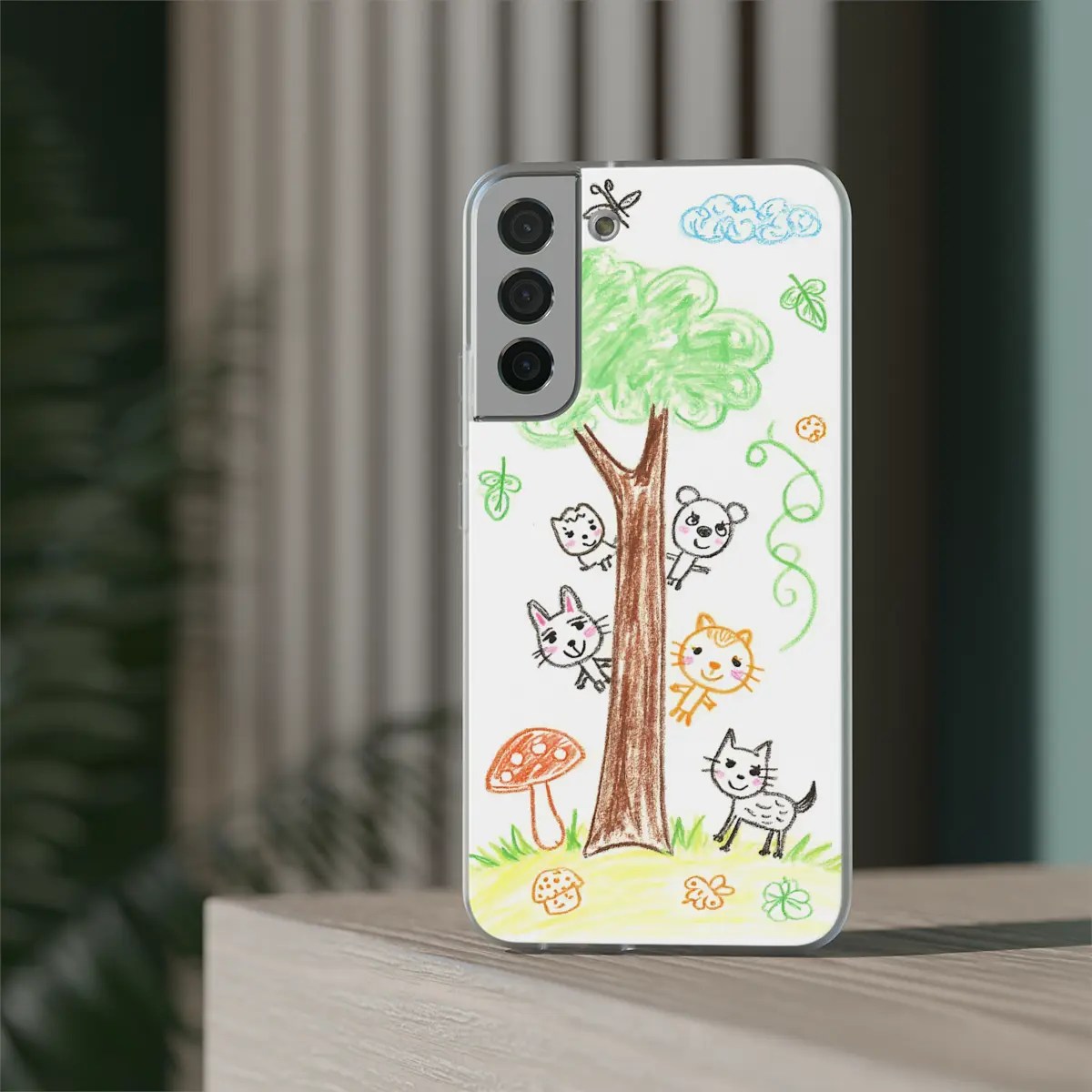 Forest Peek Flexi Phone Case Forest Peek Flexi Phone Case