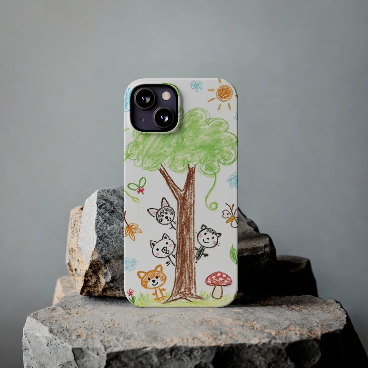 Forest Peek Slim Phone Case Forest Peek Slim Phone Case