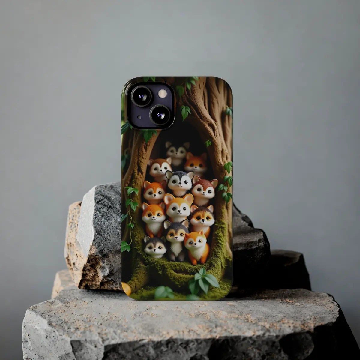 Hollow Tree Peek Slim Phone Case Hollow Tree Peek Slim Phone Case