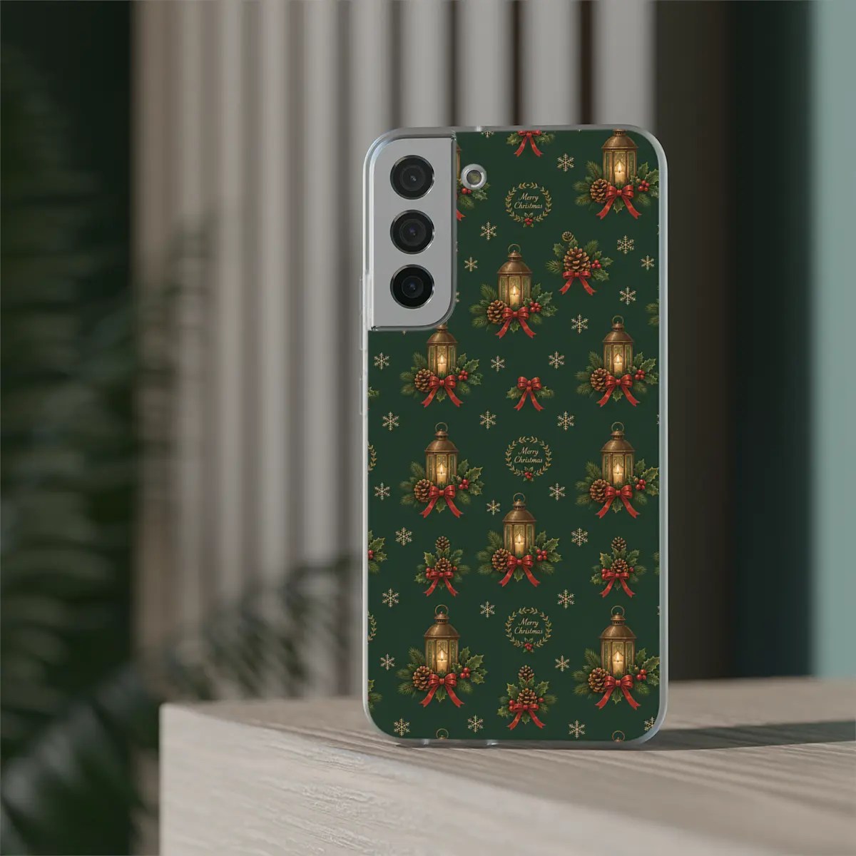 Holiday Woodland Flexi Phone Case Holiday Woodland Flexi Phone Case