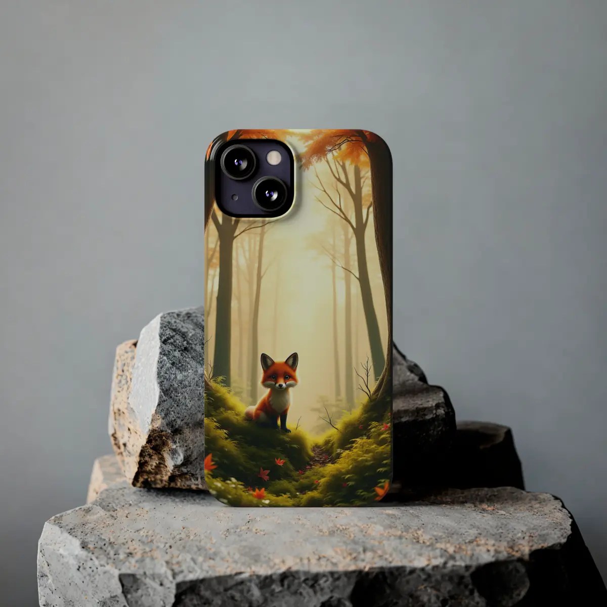 Fox Kit Trail Slim Phone Case Fox Kit Trail Slim Phone Case