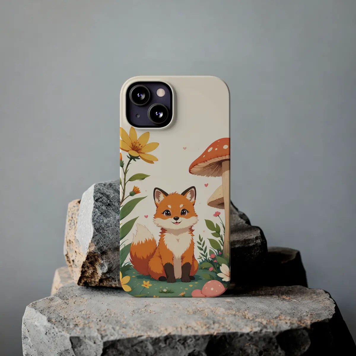 Fox Mushroom Slim Phone Case Fox Mushroom Slim Phone Case
