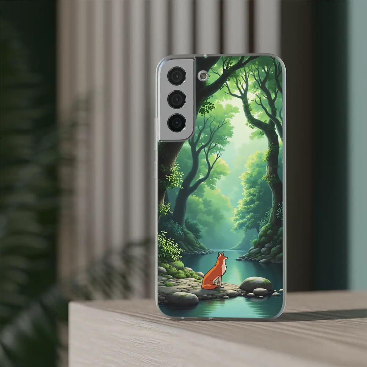 Fox River Bend Flexi Phone Case Fox River Bend Flexi Phone Case
