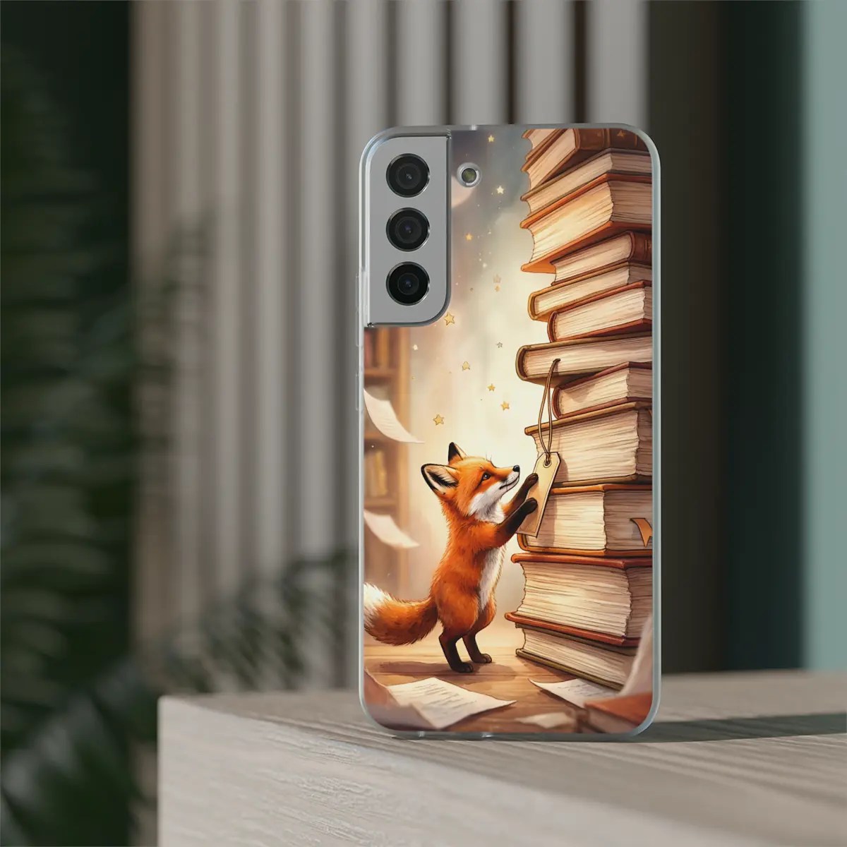 Fox Storybooks Flexi Phone Case Fox Storybooks Flexi Phone Case