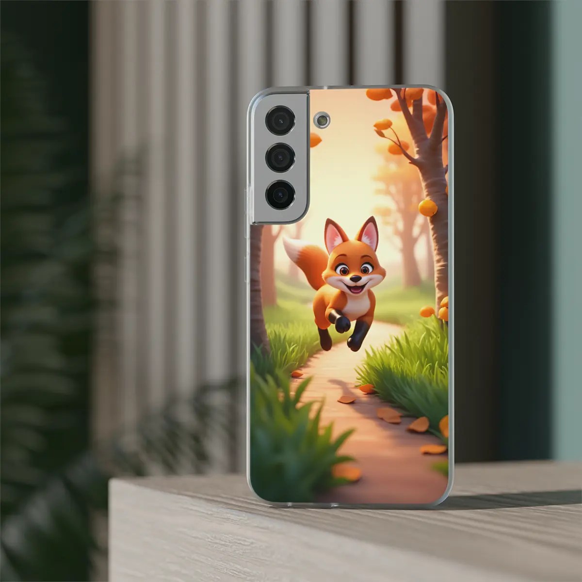 Fox Path Flexi Phone Case Fox Path Flexi Phone Case